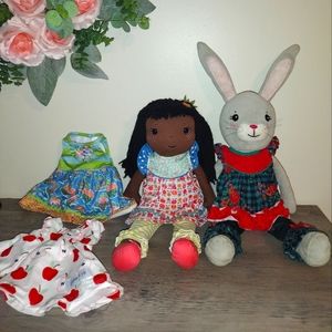 Matilda Jane Ruby Doll and Be Kind Bunny